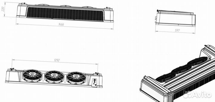 Рефрижератор с установкой Глэйско GR-40St -20/12 г