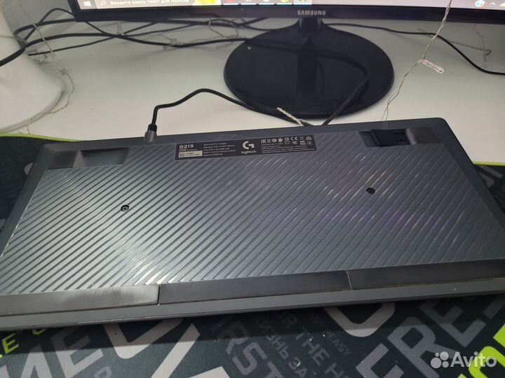 Игровая клавиатура logitech g213