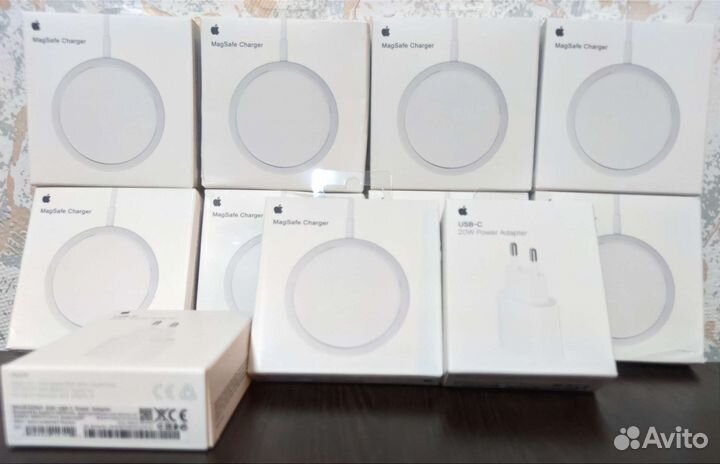 Беспроводная зарядка iPhone MagSafe Блоки кабели