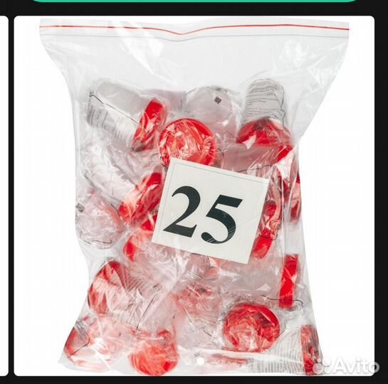 Контейнеры для анализов 120мл 25шт стерильные