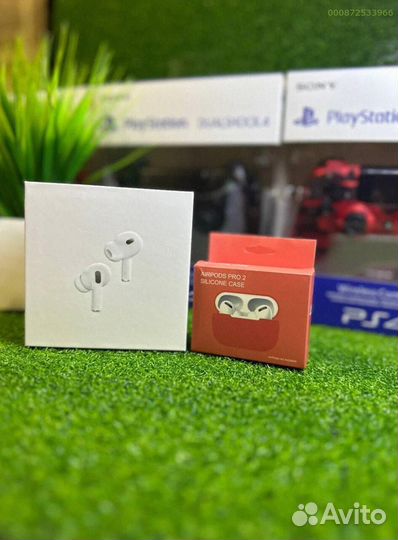 Airpods Pro 2 Gen. с гарантией и стильным дизайном