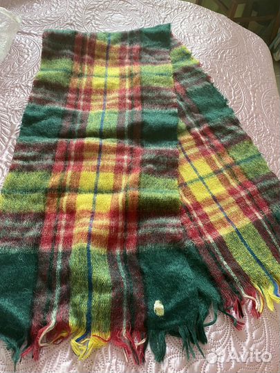 Махеровый шарф