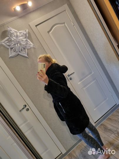 Шуба мутоновая 42 44 мутон