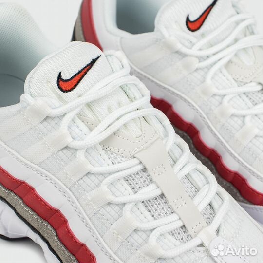 Кроссовки Nike Air Max 95 White/Grey/Red