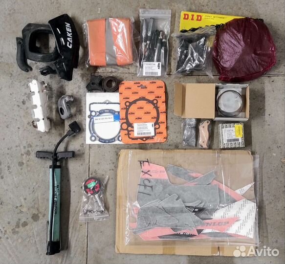 Запчасти китайских мото