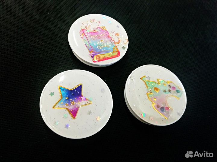 Попсокеты с единорогами (и не только)