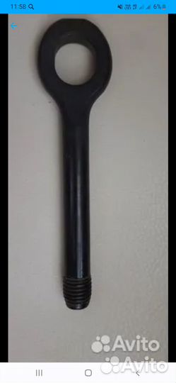 Крюк буксировочный хендай солярис