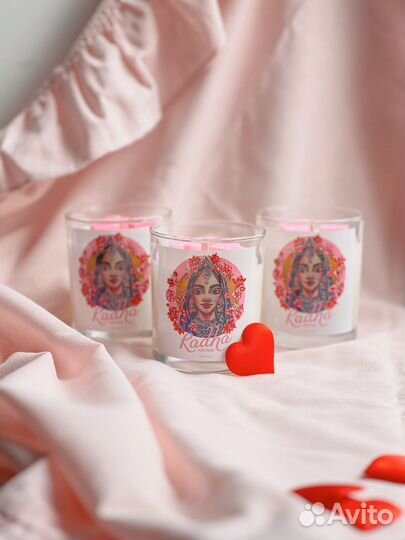 Ароматическая свеча Радха