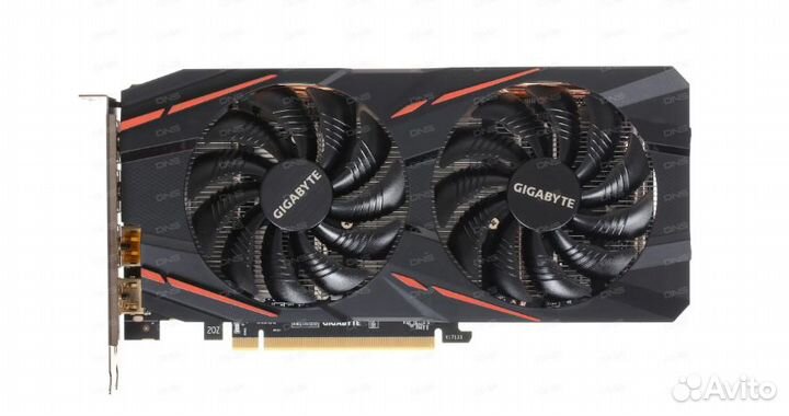 Видеокарта gigabyte AMD Radeon RX 580 gaming