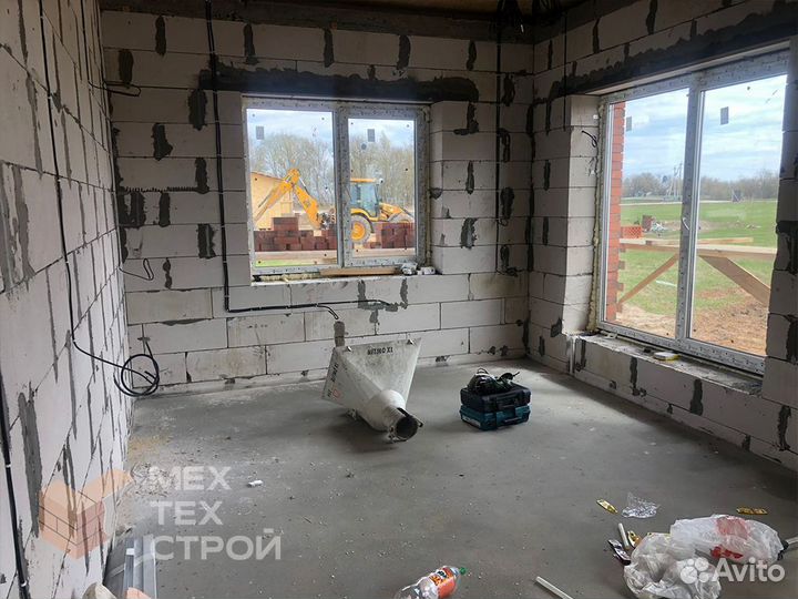 Выравнивание стен в квартире (Белоомут)