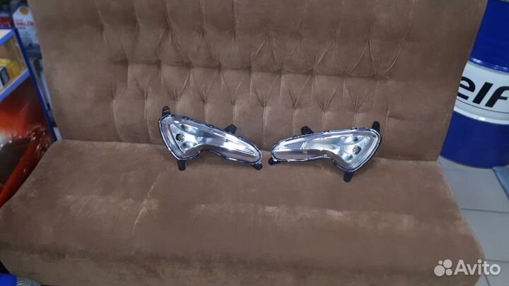 Фара противотуманная Хендай Солярис рестайлинг