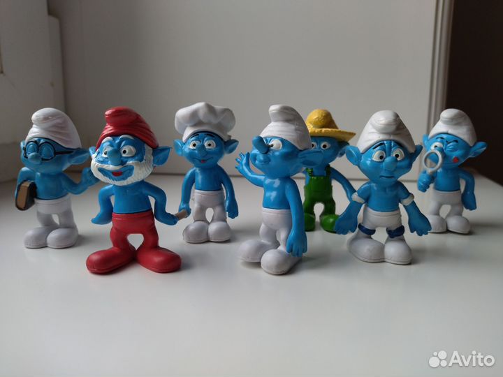 Фигурки Смурфики