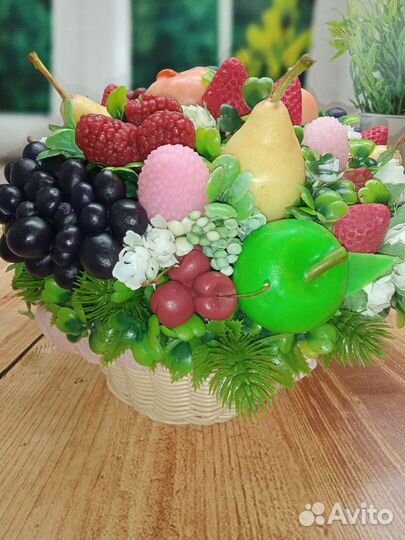 Букет из мыла ручной работы