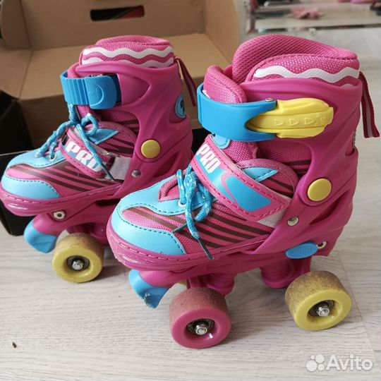 Роликовые коньки детские, р. 27-30