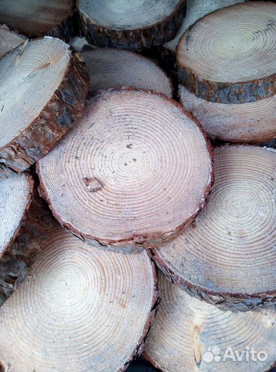 Слэб дерева и спилы