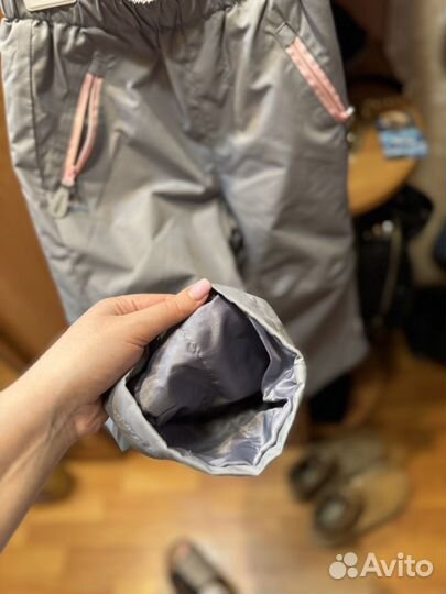 Зимние штаны для девочки 104