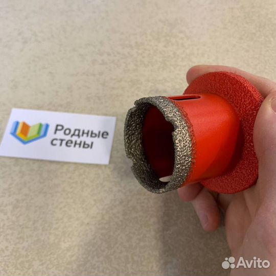 Алмазные коронки-фрезы DLT ceramic cone PRO