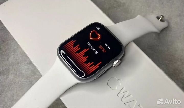 Apple Watch 9 45 mm White (бесплатная доставка)