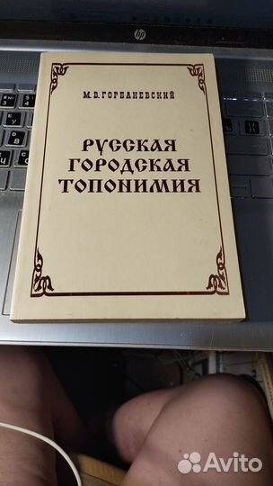 Горбаневский М.В. Русская городская топонимия