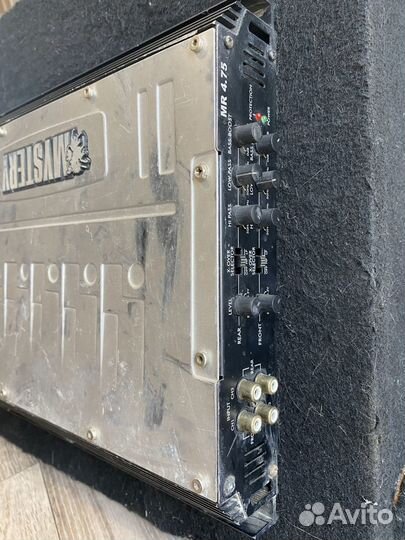 Сабвуфер и Усилитель Mystery mr 4.75 450W