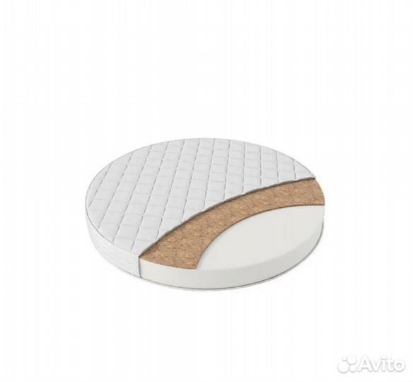 Матрас на круглую кровать 75х75 см