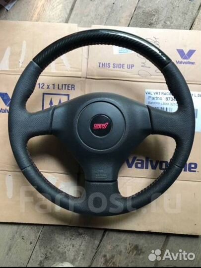 Руль WRX STI Карбон