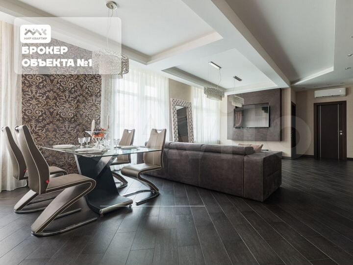 3-к. квартира, 120 м², 6/6 эт.