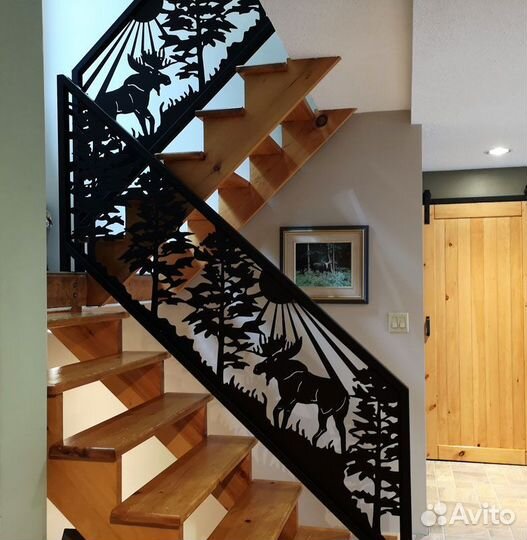 Перегородки резные. Художественная резка металла