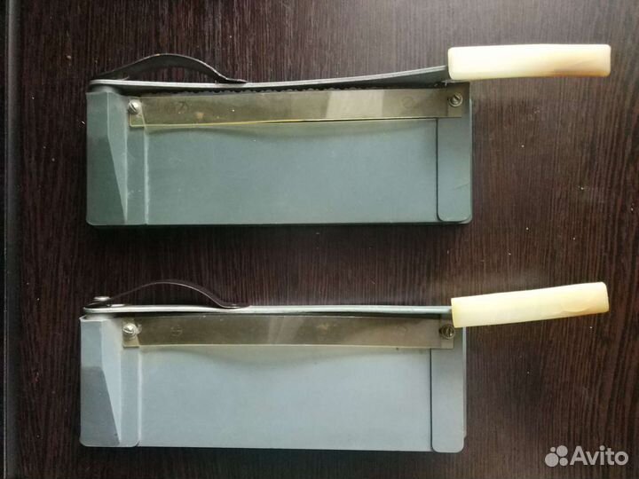 Резак резчик бумаги фотографий СССР фигурный