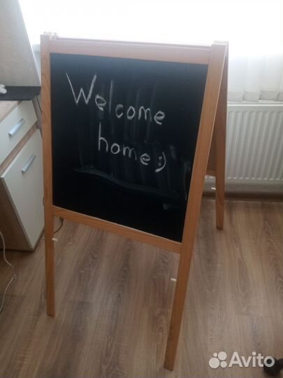 Доска для рисования маркером и мелом