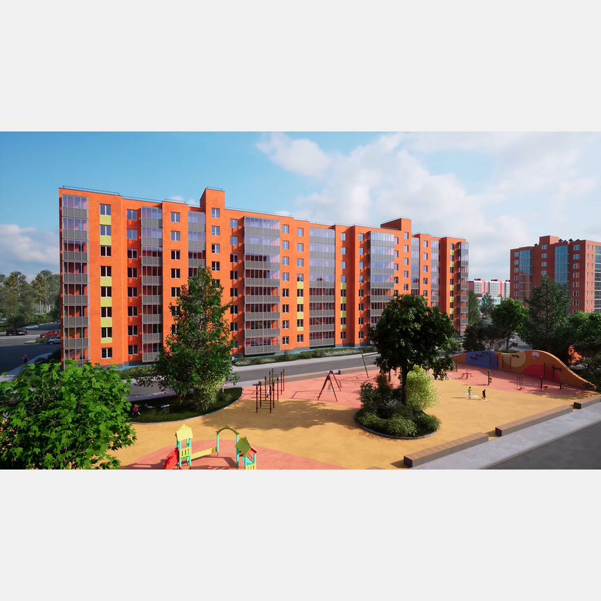 1-к. квартира, 42,8 м², 1/9 эт.