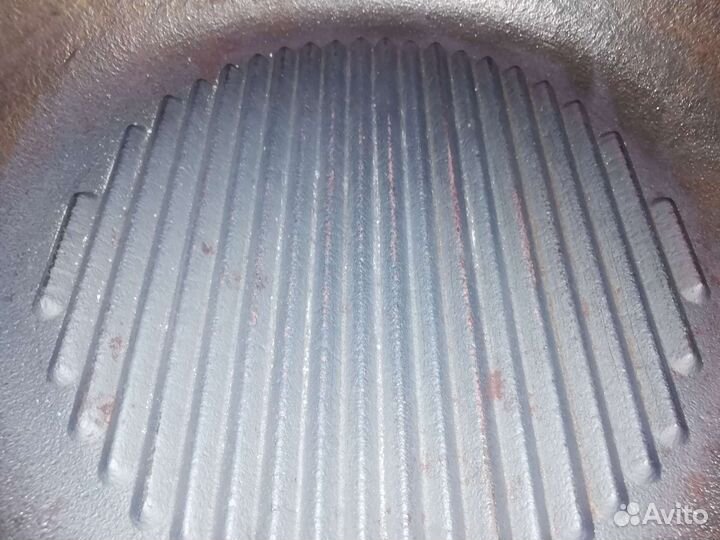 Чугунная сковорода гриль СССР