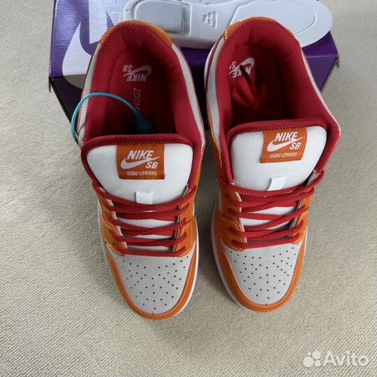 Кроссовки под заказ Nike SB Dunk Low Pro Dark Russ