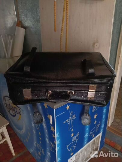 Кожаный чемодан СССР