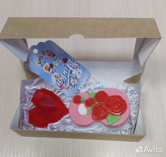 Мыло ручной работы к 8 марта