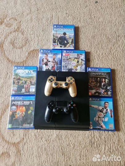 Sony PlayStation 4 500gb чёрная