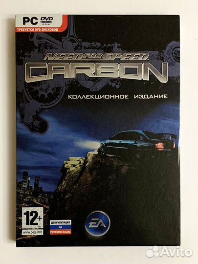 Need for Speed Carbon Коллекционное лицензи Россия