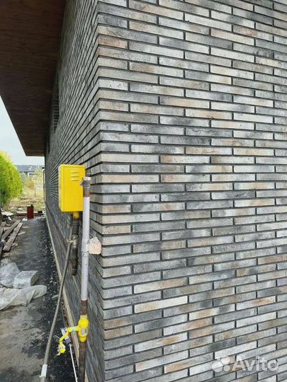 Минеральная плитка ручной формовки Real Brick цвет