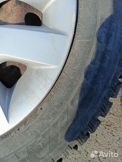 Колеса Bridgestone 205/60 R16