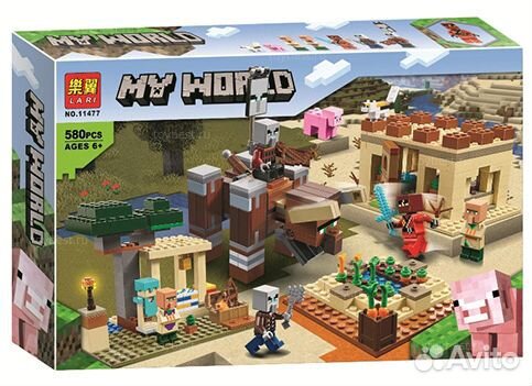 Конструктор Майнкрафт 11477 Патруль разбойников (M