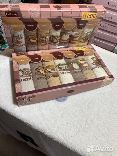 Вафельные полотенца Турция