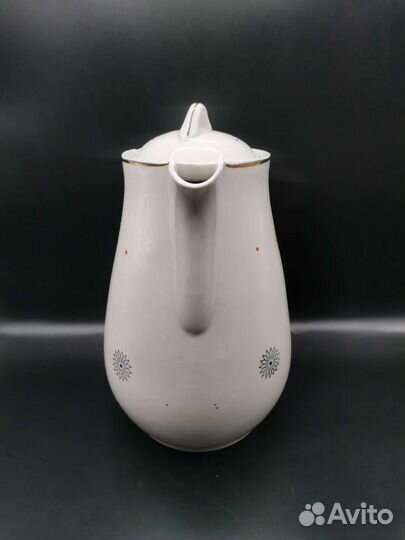 Кофейник Пролетарий Фарфор СССР