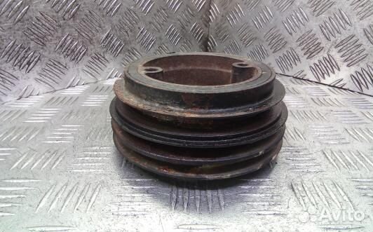 Шкив коленвала демпферный дизельный mitsubishi paj