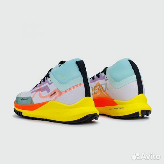 Nike React Pegasus Trail 4 Gtx Blue Yellow