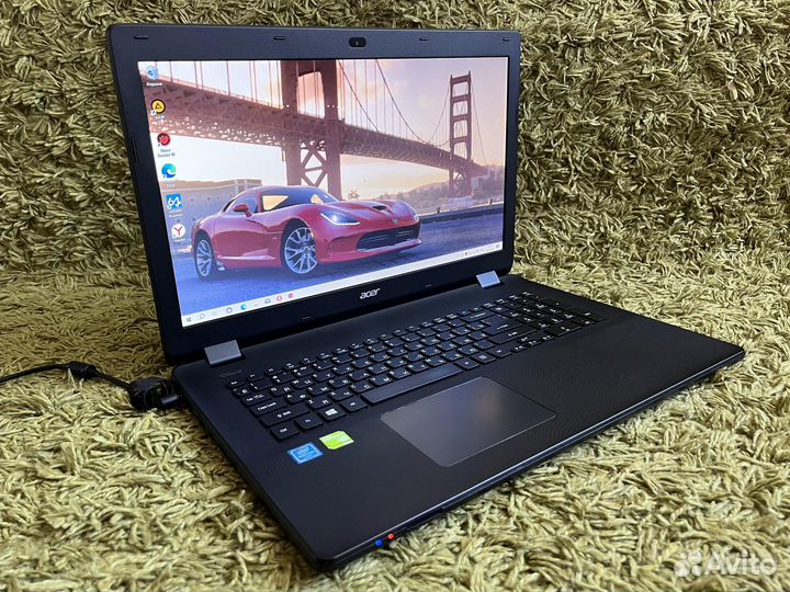 Игровой ноутбук Aser Nvidia 910M/17.3/SSD