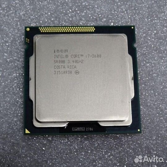 Процессор intel core i7 2600