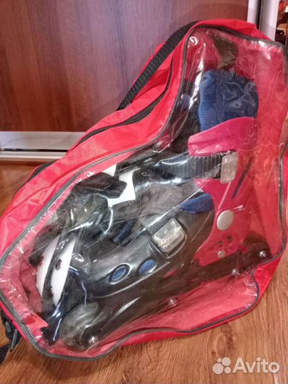 Коньки роликовые раздвижные