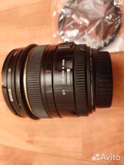 Объектив canon 50mm 1.4 sigma