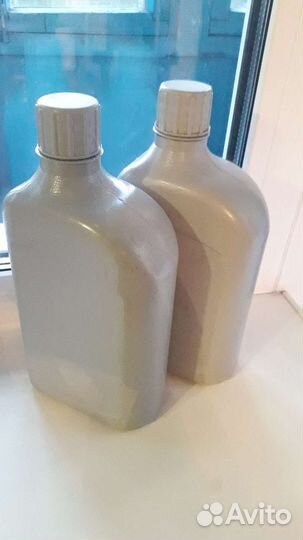 Фляжка пластиковая