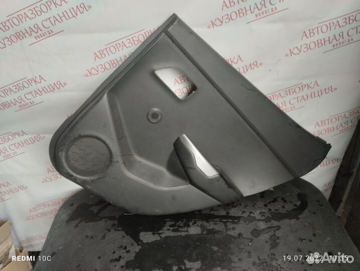 Обшивка двери задней правой Kia Rio 3